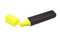 Yellow marker Royalty Free Stock Photo