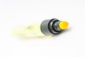 Yellow marker top Royalty Free Stock Photo