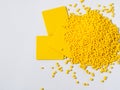 Yellow masterbatch granule