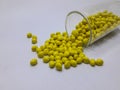 Yellow masterbatch granule