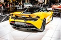 Yellow McLaren Sports Series 720s Spa 68 Collection, Brussels Motor Show, Dream Cars, supercar created by McLaren
