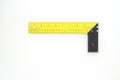 Yellow Measuring tape for tool roulette or ruler. Tape measure template in centimeters. ckground.