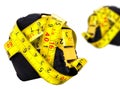 Yellow measuring tapes