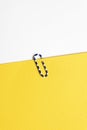 Memo notes with paper clip Royalty Free Stock Photo