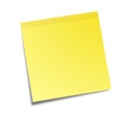 Yellow memo stick