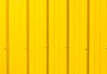 Yellow metallic pattern texture. Zinc background.