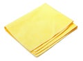 Yellow microfiber duster Royalty Free Stock Photo