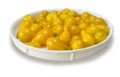 Yellow mini tomato Royalty Free Stock Photo