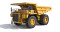 Yellow Mining Dump Truck Royalty Free Stock Photo