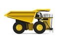 Yellow Mining Truck