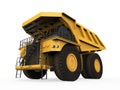 Yellow Mining Truck