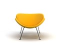 Yellow modern chair