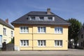 Yellow modern Residential House