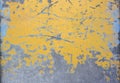 Yellow mottled paint gate