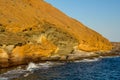 Yellow mountain by the sea, Tenerife