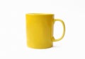 Yellow mug Royalty Free Stock Photo