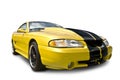 Yellow Mustang Cobra