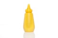 A yellow mustard bottle Royalty Free Stock Photo