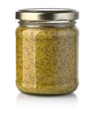 Yellow mustard bottle Royalty Free Stock Photo