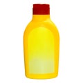 Yellow Mustard Bottle Isolated Royalty Free Stock Photo