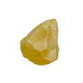 Sulfur mineral isolated