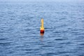 Yellow Nautical Buoy Royalty Free Stock Photo