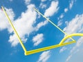 NFL Football Goalpost, Goal Post Royalty Free Stock Photo