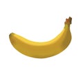 Amazing Yellow nice banana vector Illustration. Royalty Free Stock Photo