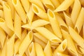 Yellow nice macaroni Royalty Free Stock Photo