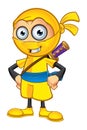 Yellow Ninja Character