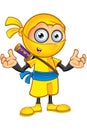 Yellow Ninja Character