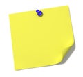 Yellow note