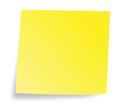 Yellow note