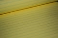 Yellow Note/Legal Pad Royalty Free Stock Photo