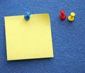 Yellow Notepaper Royalty Free Stock Photo