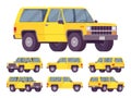 Yellow offroad set