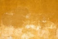 Yellow old faded wall texture background in Italy Royalty Free Stock Photo