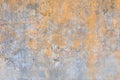 Yellow old faded wall texture background Royalty Free Stock Photo