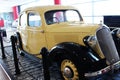 Yellow, old, vintage, retro car