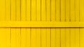 Yellow old wooden plank wall on background with copy space for text Royalty Free Stock Photo