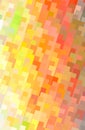 yellow, orange, brown and red abstract vector background. Simple pattern. Royalty Free Stock Photo