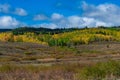 Autumn Colors Around Rabbit Ears Pass in September Royalty Free Stock Photo