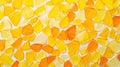 Yellow and Orange Glass Pebble Texture Royalty Free Stock Photo
