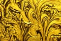 Yellow and orange marble texture background. Royalty Free Stock Photo