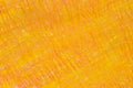 Yellow and orange pastel crayon doodles on paper background texture Royalty Free Stock Photo