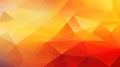 Yellow orange red abstract background for design. Geometric shapes. Light dark shades created with Generative AI Royalty Free Stock Photo