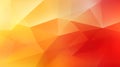 Yellow orange red abstract background for design. Geometric shapes. Light dark shades created with Generative AI Royalty Free Stock Photo