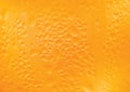 Yellow orange water drops background Royalty Free Stock Photo