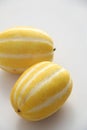 Yellow Oriental Melons Royalty Free Stock Photo