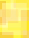 Yellow Overlapping Bright Transparent Rounded Square Background Royalty Free Stock Photo